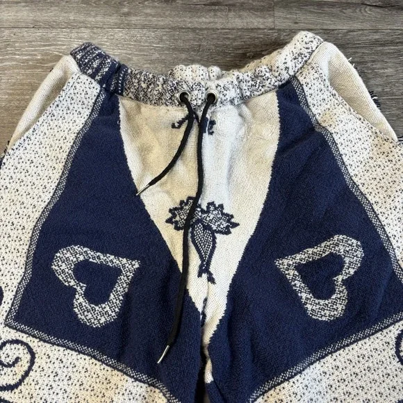 Custom Hand Made Tapestry Rug Playing Card Shorts Size 30" Waist - Picture 3 of 7